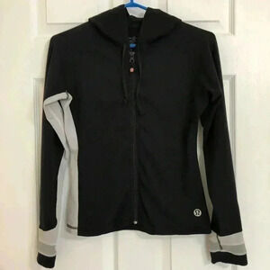 Lululemon Vintage Black & White  Hoodie Size Small